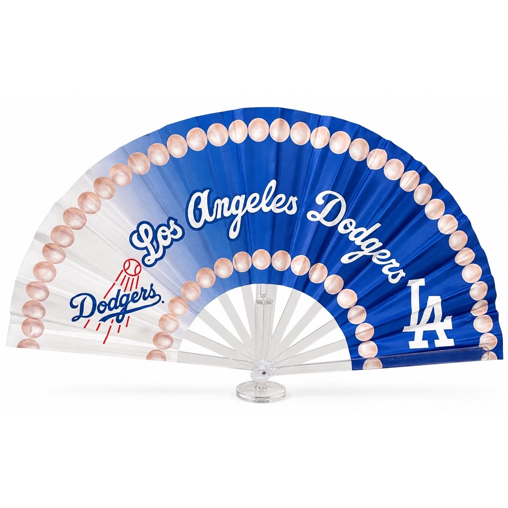 Los Angeles Dodgers Clack Fan | MLB Baseball Game Day Folding Fan